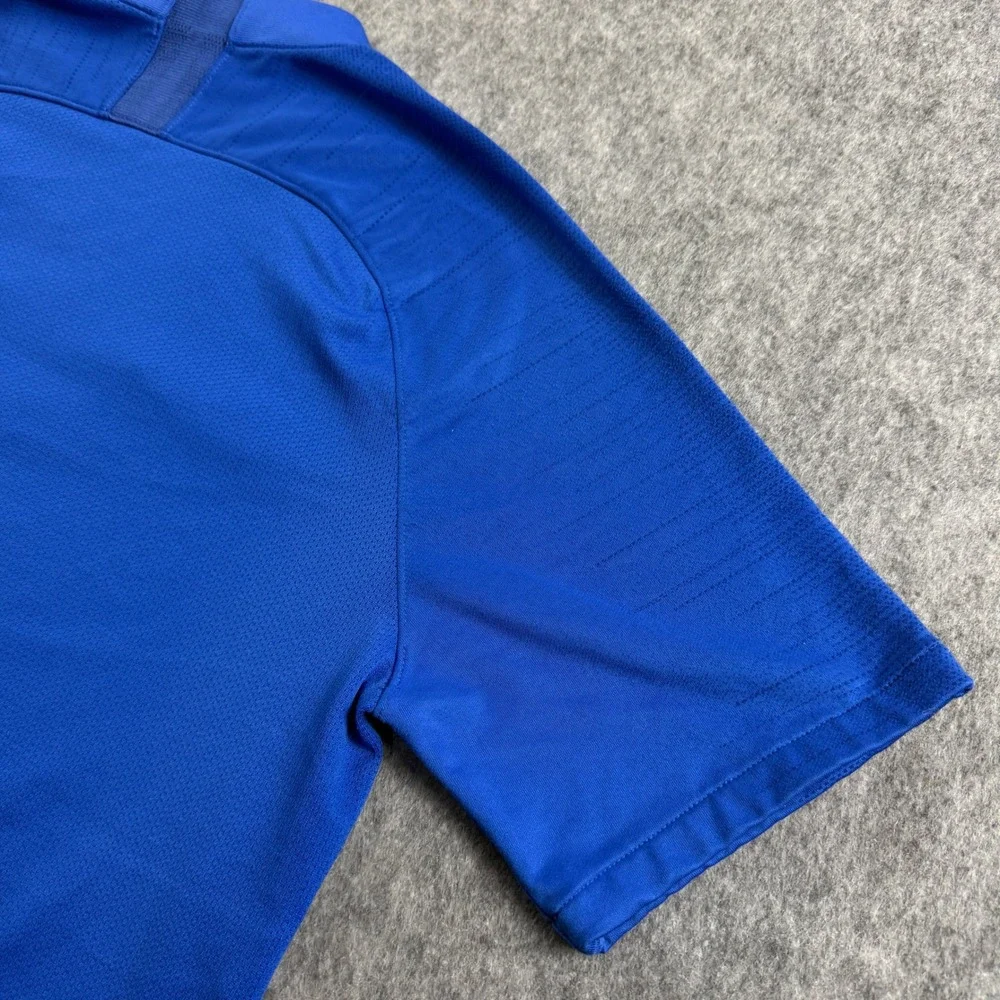 Nike Chelsea FC Dri-FIT Training Jersey Mens Blue Soccer Shirt Short Sleeve